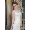 ED Bridal New Product Sexy Sleeveless Lace Appliqued Customized Mermaid Wedding Dress 2017 With Fishtail